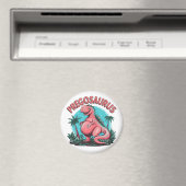 Pregosaurus Grappige Zwangerschap Aankondiging Din Magneet (Insitu (Vaatwasser))