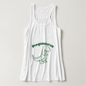 Pregosaurus Tanktop (Design voorkant)