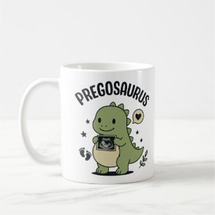 Pregosaurus Zwangerschap Moeder Dino Cadeau Koffiemok