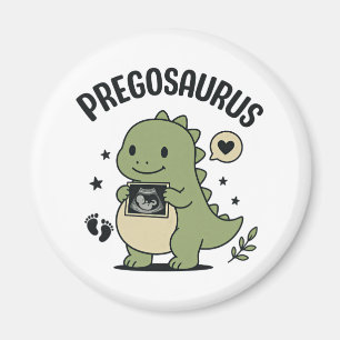 Pregosaurus Zwangerschap Moeder Dino Cadeau Magneet