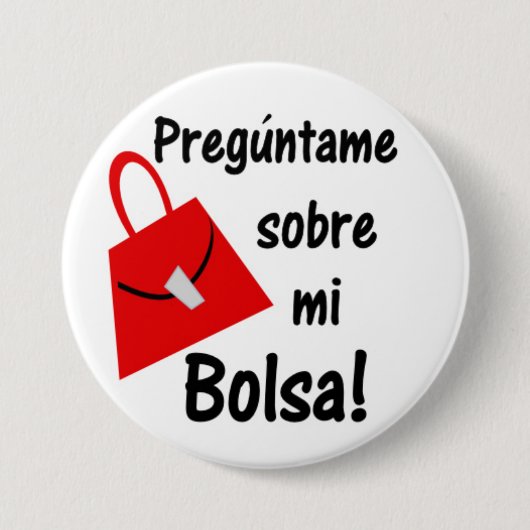 Preguntame Sobre Mi Bolsa Ronde Button 7,6 Cm (Voorkant)