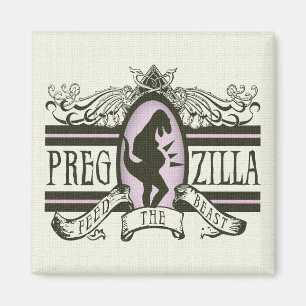 Pregzilla Magneet