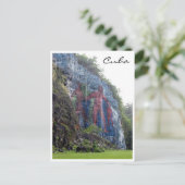 prehistoria man muurschildering briefkaart (Staand voorkant)