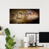 PREHISTORIC CAVE PAINTINGS POSTER (Thuiskantoor)