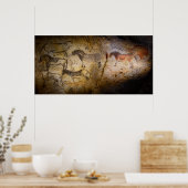 PREHISTORIC CAVE PAINTINGS POSTER (Keuken)