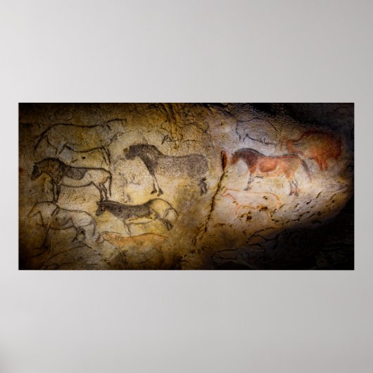 PREHISTORIC CAVE PAINTINGS POSTER (Voorkant)