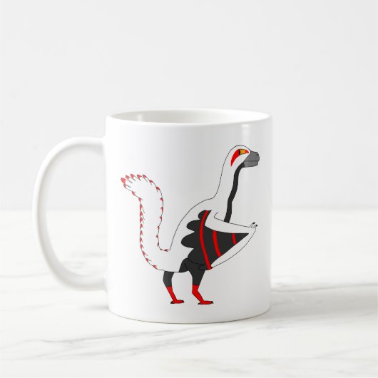 Prehistoric Energy Archaeopteryx Bird Dino Mug Koffiemok (Links)