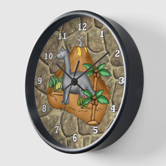 Prehistoricus Dino Clock (Hoek)