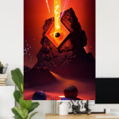 Prehistorie Interface Poster (Thuiskantoor)