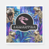 prehistorisch avontuur servet (Voorkant)