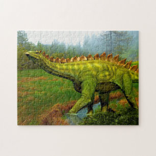 Prehistorisch bos Dinosaur Legpuzzel