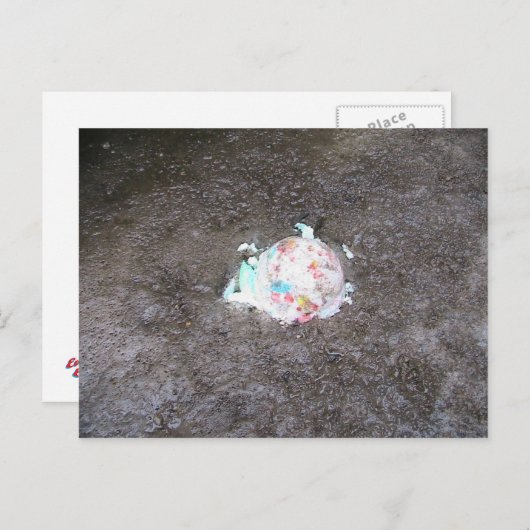 Prehistorisch Briefkaart (Voorkant / Achterkant)