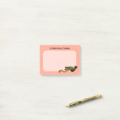 Prehistorisch dier Opabinia Post-it® Notes (Op bureau)