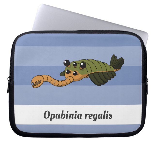 Prehistorisch dier Opabinia regalis Laptop Sleeve (Voorkant)