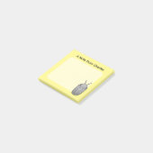 Prehistorisch dier trilobiet post-it® notes (Schuin)