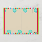 Prehistorisch Dinosaurus Verjaardagsfeestje Bedank Briefkaart (Achterkant)