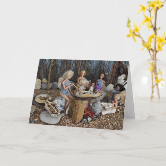 Prehistorisch leven. kaart (Gele Bloem)