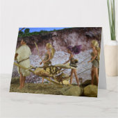 Prehistorisch Leven. Kaart (Voorkant)