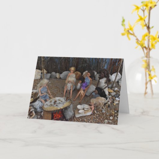 Prehistorisch leven. kaart (Gele Bloem)