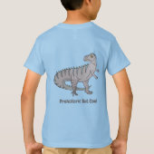 Prehistorisch maar Coole Dinosaur T-shirt voor Jon (Achterkant)