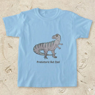 Prehistorisch maar coole dinosaurus T-shirt voor j