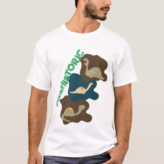 PREHISTORISCH T-SHIRT (Voorkant)