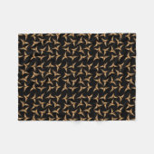 Prehistorisch vliegend Pterodactyl Fleece Blanket (Voorkant (Horizontaal))