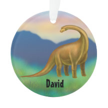 Prehistorische Brachiosaurus Dinosaur Ornament