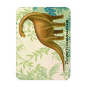 Prehistorische Brachiosaurus-dinosaurusmagneet Magneet (Verticaal)