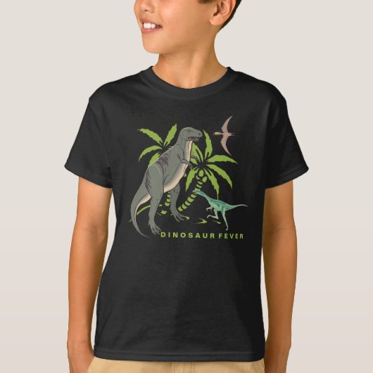 Prehistorische creaties Dinosaur T-Shirt (Voorkant)