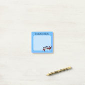 Prehistorische dieranomalocaris post-it® notes (Op bureau)