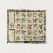 Prehistorische Dieren - Dinosauriërs, Zoogdieren,  Wandkleed (Voorkant (horizontaal))