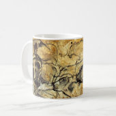 Prehistorische dieren Lascaux Cave Art Coffee Mok (Voorkant links)
