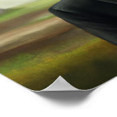 Prehistorische Dinosaur Businessman, Fun AI Genera Poster (Hoek)