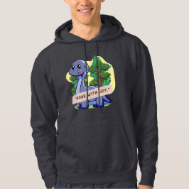PREHISTORISCHE DINOSAURIËR WERELD CITATEN HOODIE
