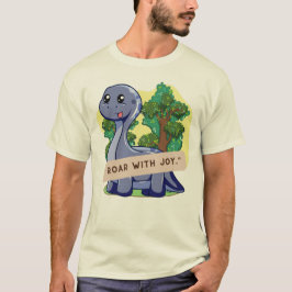 PREHISTORISCHE DINOSAURIËR WERELD CITATEN T-SHIRT