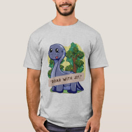 PREHISTORISCHE DINOSAURIËR WERELD CITATEN T-SHIRT