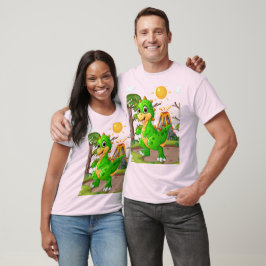 PREHISTORISCHE DINOSAURIËR WERELD T-SHIRT