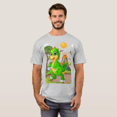 PREHISTORISCHE DINOSAURIËR WERELD T-SHIRT (Voorkant volledig)