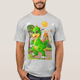 PREHISTORISCHE DINOSAURIËR WERELD T-SHIRT