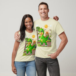 PREHISTORISCHE DINOSAURIËR WERELD T-SHIRT