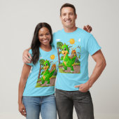 PREHISTORISCHE DINOSAURIËR WERELD T-SHIRT (Unisex)