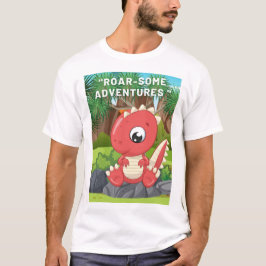PREHISTORISCHE DINOSAURUS CITATEN T-SHIRT
