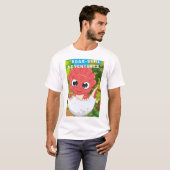 PREHISTORISCHE DINOSAURUS CITATEN T-SHIRT (Voorkant volledig)
