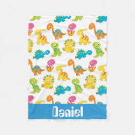 Prehistorische Dinosaurus patroon baby deken