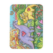 PREHISTORISCHE DINOSAURUS VALENTIJN MAGNEET (Verticaal)