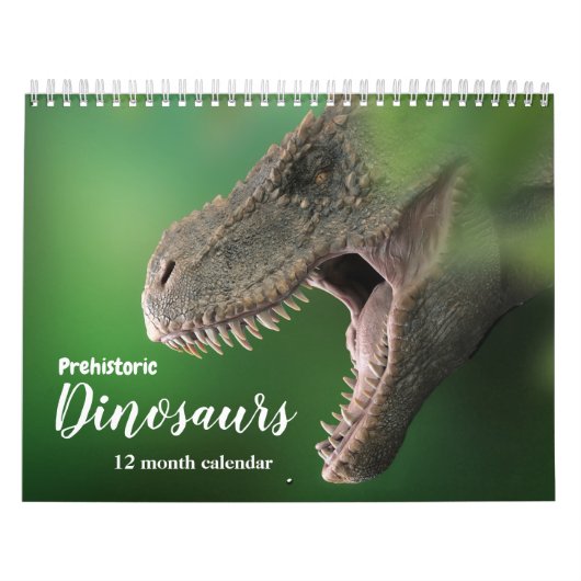 Prehistorische dinosaurussen 2026 kalender (Hoes)