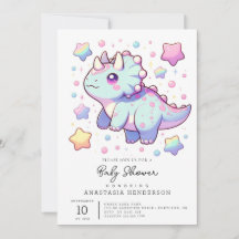 Prehistorische Dromerige Dinosaurus Baby shower