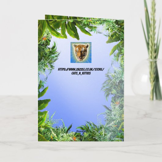 Prehistorische Elke Leeftijd Paars T-rex Dinosaur  Kaart (Achterkant)