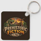 Prehistorische Fantasy Sleutelhanger (Achterkant)